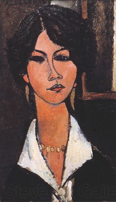 Amedeo Modigliani The Algerian Woman (mk39) France oil painting art